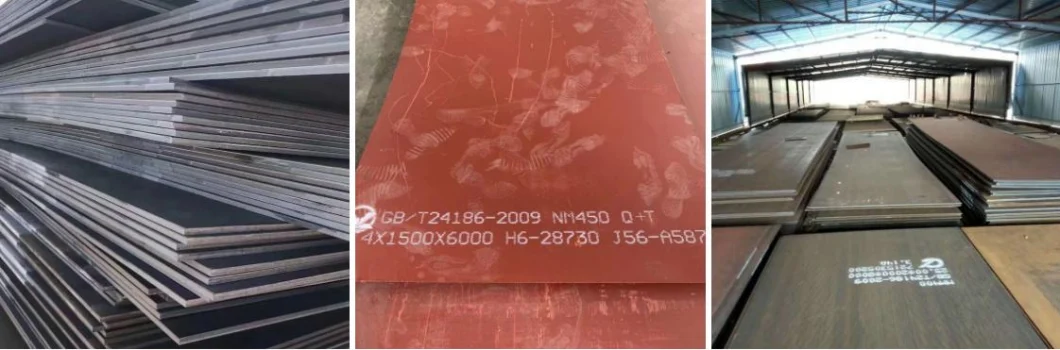 Slijtvast Plaatstaal met hoge weerstand Nm400 Nm450 Nm500
