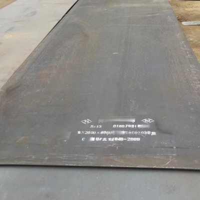 Mangaanstalen slijtplaat Mn13 65HRC 150 mm dikte