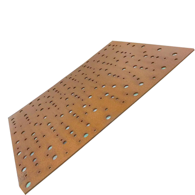 0.81.2mm A588 Corten Staalplaat 0.6m3m AISI ASTM DIN