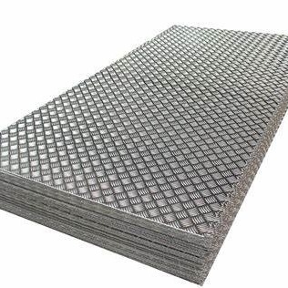 PE Film het Dakwerk Golf maakte 6061 Aluminiumblad in reliëf