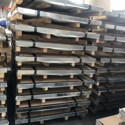 Pvc 1mm Koudgewalste 316ti 304 Roestvrij staalbladen 4x8