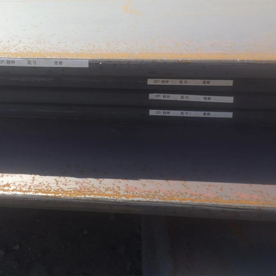 Chroomcarbide Slijtvaste Stalen Plaat Voor Emmers Hoog Mangaan 80mm