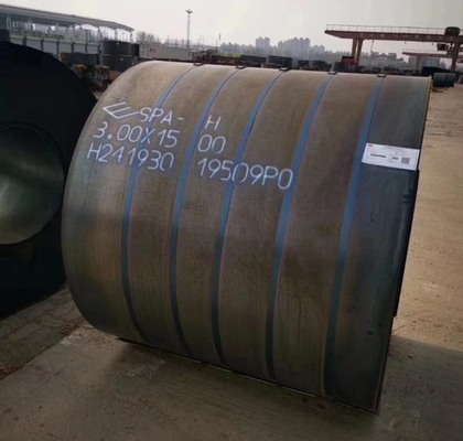 Weerbestendige koolstofstalen plaat A588 Spa-H Corten 150 mm