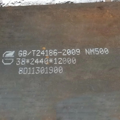 Aangepaste anti-slijtage stalen plaat Ar slijtvast 2000 mm