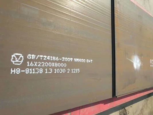 Van het de Weerstands de Milde Koolstofstaal van de Nm400Nm500slijtage van de het Bladplaat formining machines Met hoge weerstand