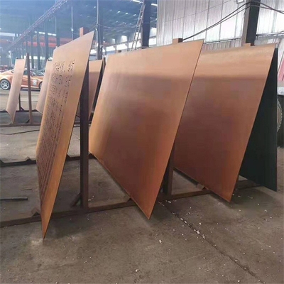 Plaat Corten A Q355NH 150mm van het weer de Bestand Warmgewalste Vloeistaal