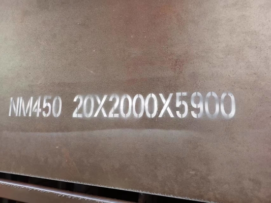 Warmgewalste staalplaat 120mm slijtvaste het staalplaat NM500 van de staalplaat AR500
